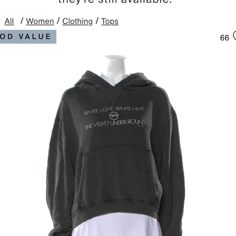 R13 Black Graphic Hoodie - Picture 5 of 8